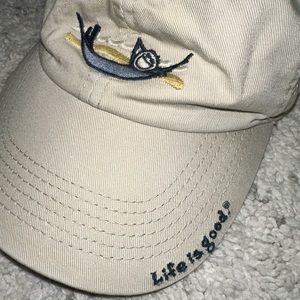 Hawaii Hammock Life is Good Women’s Baseball Cap | One Size | Tan